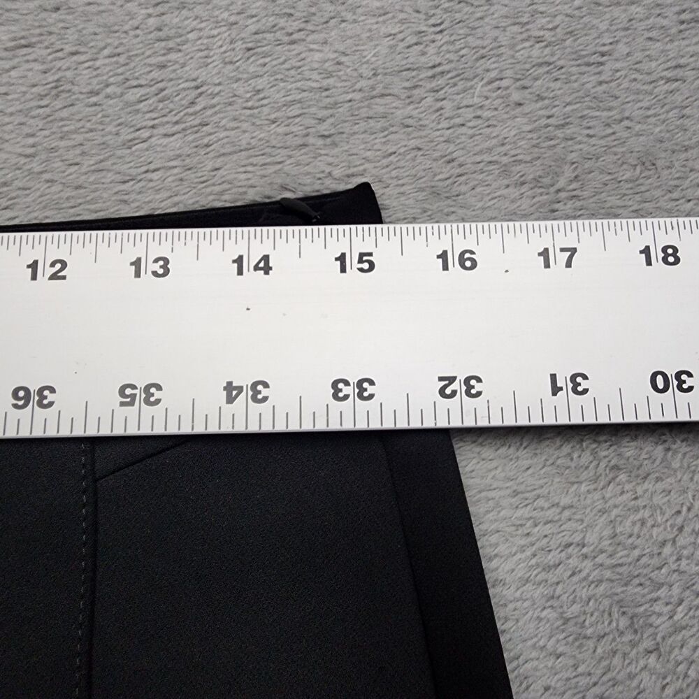 Lafayette 148 Gramercy Womens 6 Black Slacks Polyamide Elastane Career Pants - Picture 8 of 11